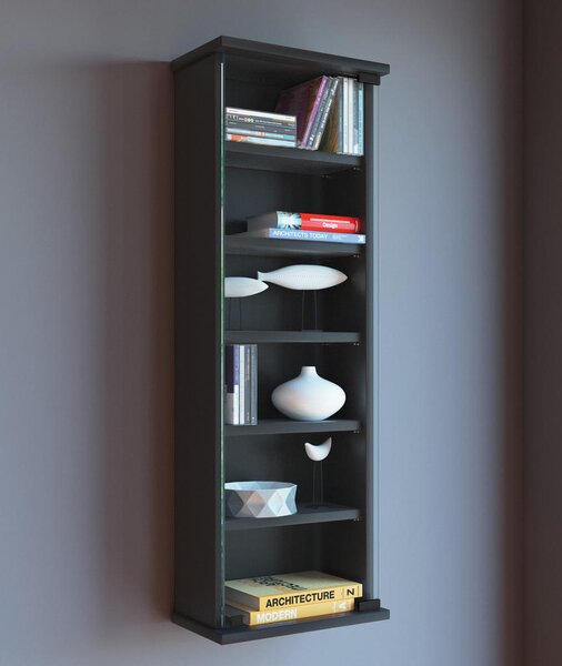 REGAL ZA CD-JE 31/91,5/18 cm črna