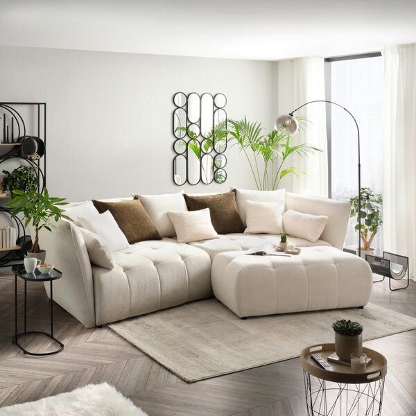 Premium Living Velika Zofa Sofi, Krem
