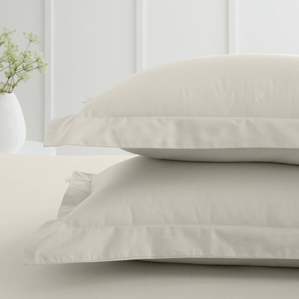 Prevleke za vzglavnik iz bombažnega perkala v kompletu 2 ks 50x75 cm Cotton Percale – Bianca