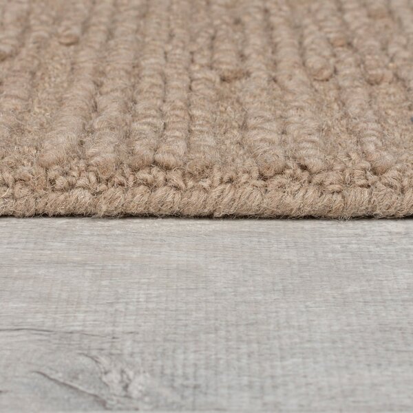 Bež ročno tkana volnena preproga 160x230 cm Harris Boucle – Flair Rugs