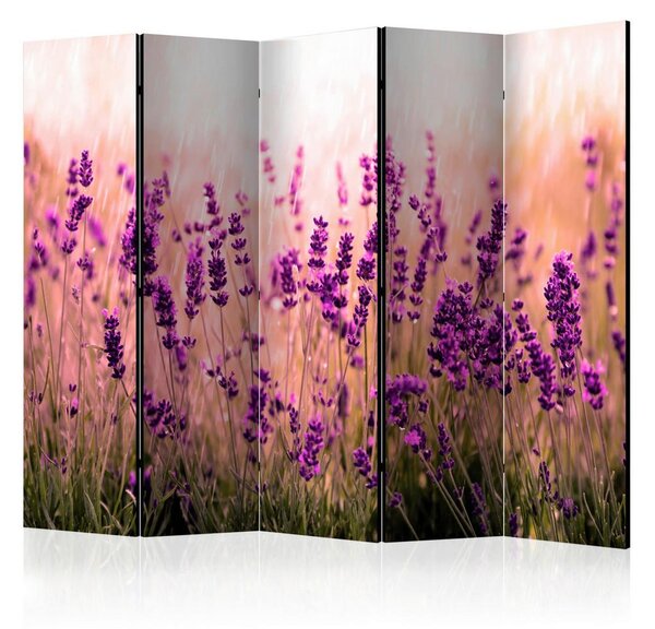 Artgeist Paravan Lavender In The Rain I, 5-Delni, Enostranski