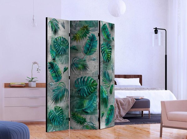 Artgeist Paravan Modernist Jungle, 3-Delni, Dvostranski