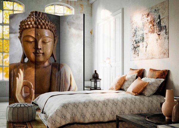 Artgeist Paravan Buddha, 3-Delni, Enostranski
