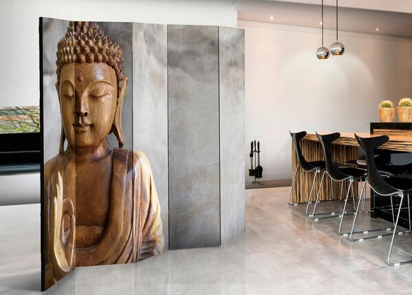 Artgeist Paravan Buddha I, 5-Delni, Enostranski