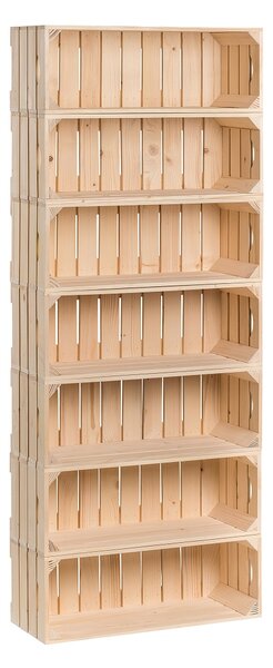 ATMOWOOD Poličnik iz zabojev 154 x 60 x 24 cm