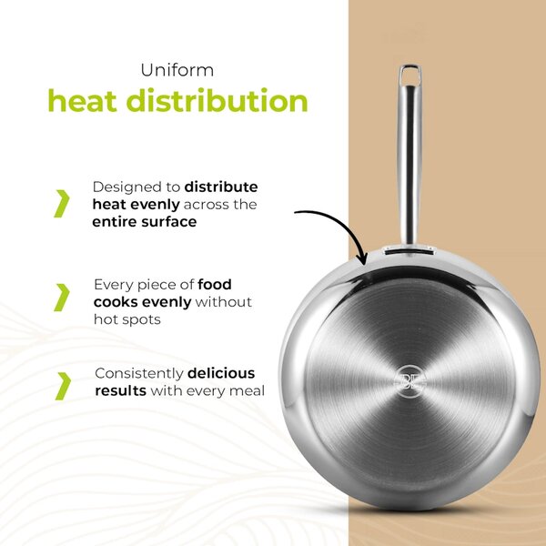 BE Living Ponev Stainless Steel 20 cm nerjavno jeklo