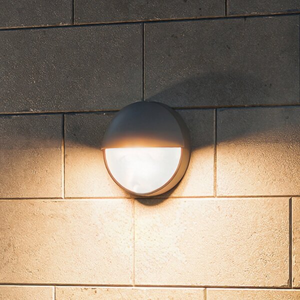 Philips LED-stenna svetilka za zunanjo uporabo Capricorn UE, antracitna, IP44, Siva, Aluminij