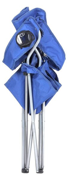 Kamperski stoli NOMAD, set 2 kosa, modra SongmicsHome