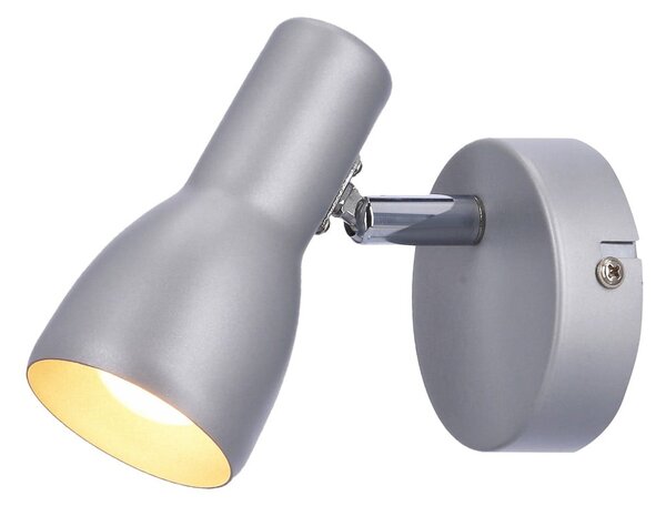 Stenska svetilka v mat srebrni barvi Picardo – Candellux Lighting