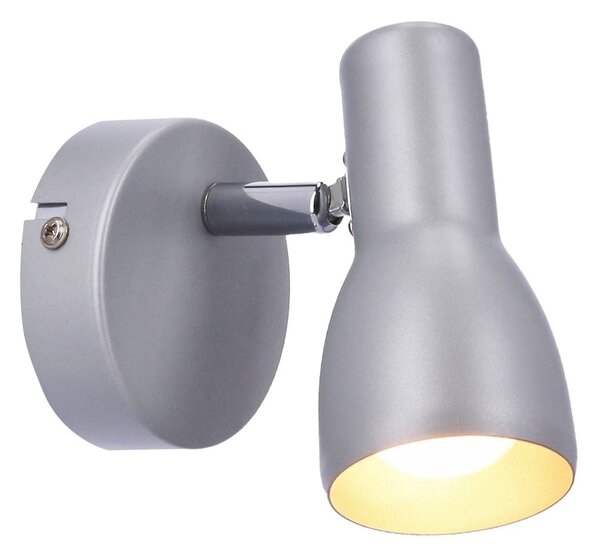 Stenska svetilka v mat srebrni barvi Picardo – Candellux Lighting