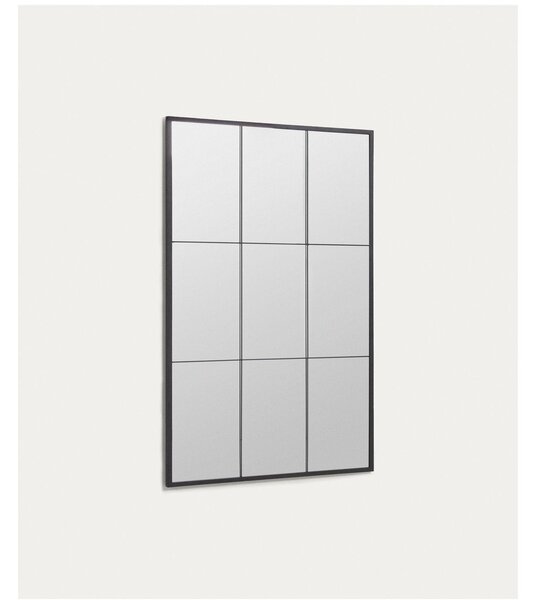 Stensko ogledalo z lesenim okvirjem 100x160 cm Ulrica – Kave Home