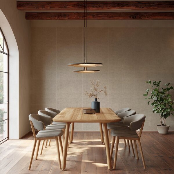Tekstilni akustični paneli v kompletu 2 ks 60x60 cm Light Linen – Styler