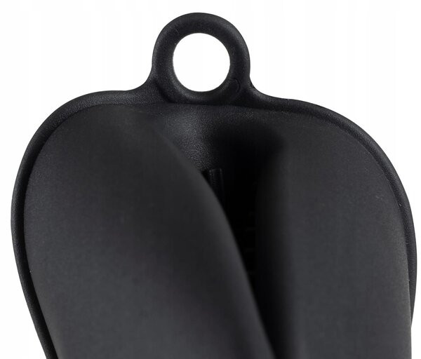 Močan inox lopar za pico 47cm leseno držalo + silikonska rokavica