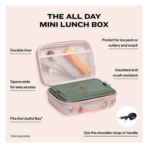Posoda za malico All Day Arista Mini Lunch Box Black – Stanley