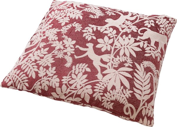 Okrasna prevleka za blazino ABU MERLOT 45x45 cm, vinsko rdeča