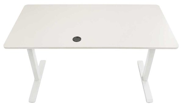 Električna dvižna pisalna miza 120 x 60 cm - bela