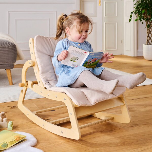 OTROŠKI GUGALNIK Swing and more 42/70/56 cm naravne barve, bež