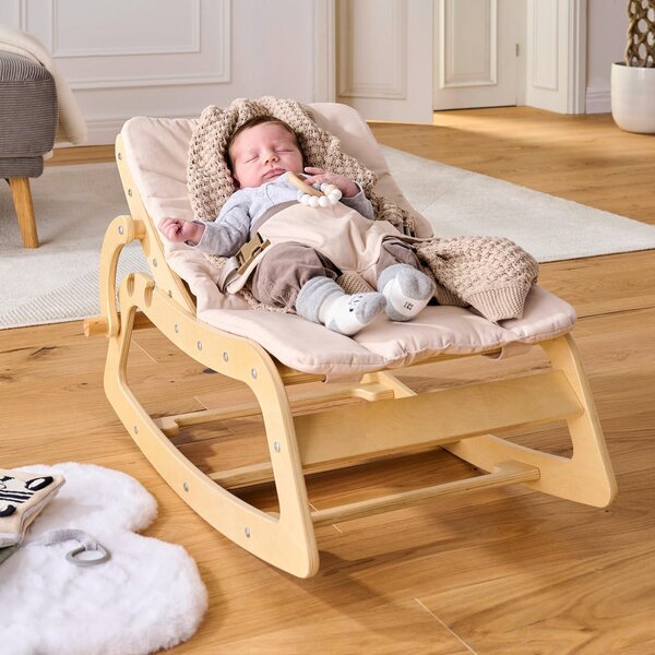 OTROŠKI GUGALNIK Swing and more 42/70/56 cm naravne barve, bež