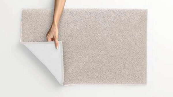 KOPALNIŠKA PREPROGA MOLENA barve kapučina 50/60 cm