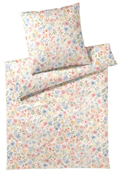 POSTELJNINA GENTLE 140/200 cm mako saten večbarvno