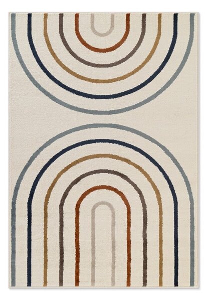 Kremno bela otroška preproga 160x235 cm Double Rainbow – Hanse Home