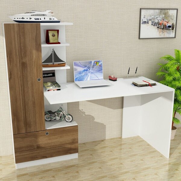 Pisalna miza 62x120 cm Domingos – Furny Home
