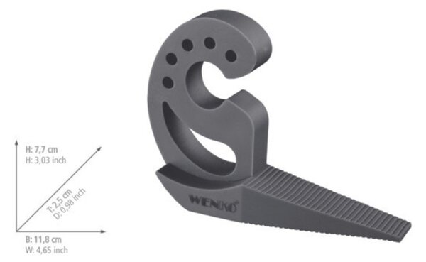 Temno siv zaustavljalec vrat in oken Wenko Multi-STOP®