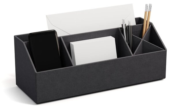 Kartonast organizator za pisalne potrebščine Elisa Canvas Paper Laminate – Bigso