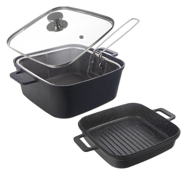 Aluminijasti pekači v kompletu 2 ks 24,5x32,5 cm GRANDE – Orion