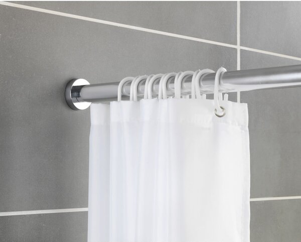 Teleskopska palica v srebrni barvi za kopalnico Wenko Luz, dolžina 110-185 cm