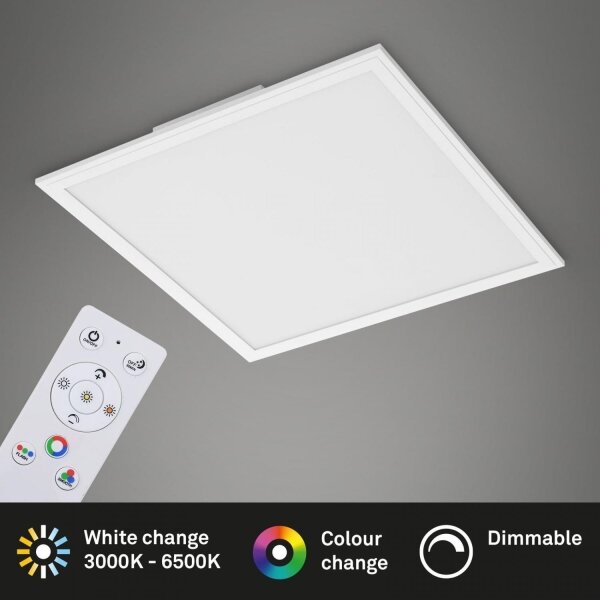 Briloner 7152-016-LED RGB Zatemnitveni nadgradni panel COLOUR LED/24W/230V 3000-6500K+RC