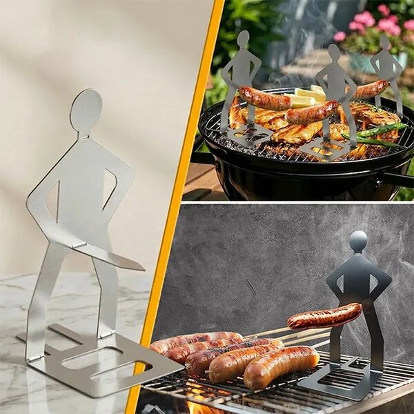 Grillboyz™ Zabavna Držala Za žar Klobase – 3 Kos