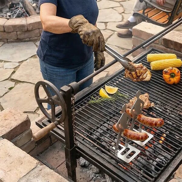 Grillboyz™ Zabavna Držala Za žar Klobase – 3 Kos