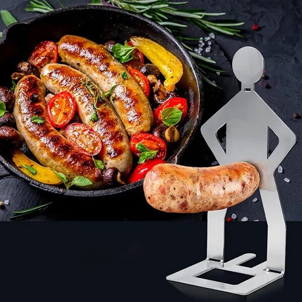 Grillboyz™ Zabavna Držala Za žar Klobase – 3 Kos