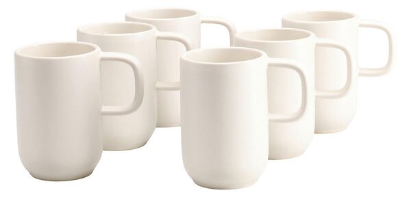 SET SKODELIC ZA KAVO Uno Offwhite 6-delni 300 ml