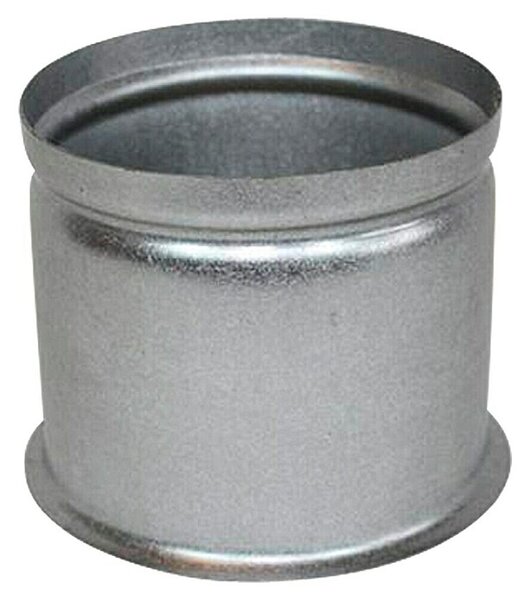 Bertrams Dvojna stenska obloga (Premer: 130 mm, Ogenj aluminiziran, Srebrno-sive barve)