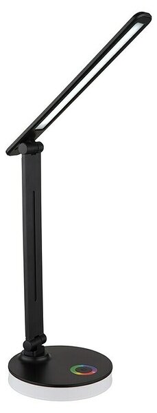 Globo LED namizna svetilka Geraldo (5 W, Do x Š x V: 280 x 150 x 500 mm, Večbarvno, Črna)