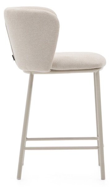 Bež barski stol (višina sedeža 65 cm) Ciselia – Kave Home