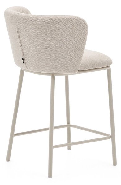 Bež barski stol (višina sedeža 65 cm) Ciselia – Kave Home