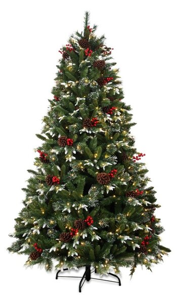 Umetna jelka višina 210 cm Snowy Pine LED – Můj Stromeček