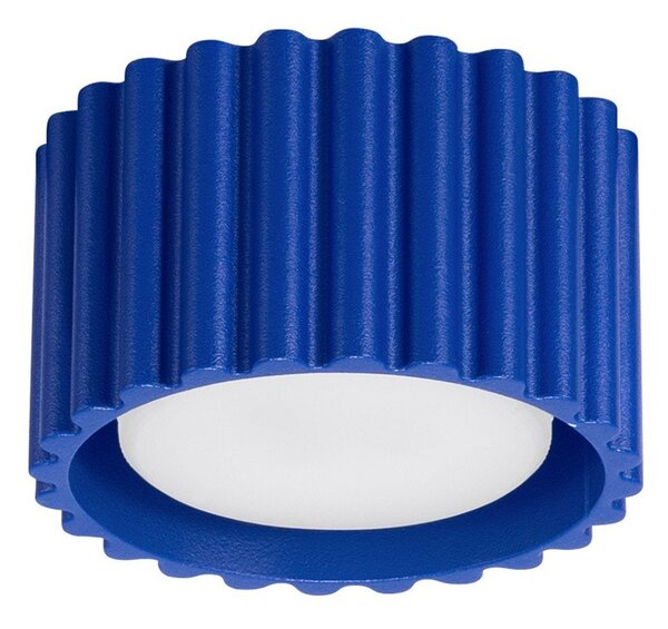 Modro kovinsko točkovno svetilo ø 10 cm Zora – Sollux