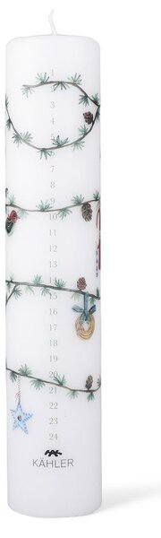 Sveča z božičnim motivom Hammershøi Christmas – Kähler Design