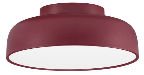 Bordo rdeča aluminijasta LED zatemnitvena stropna svetilka Noelia – Nova Luce