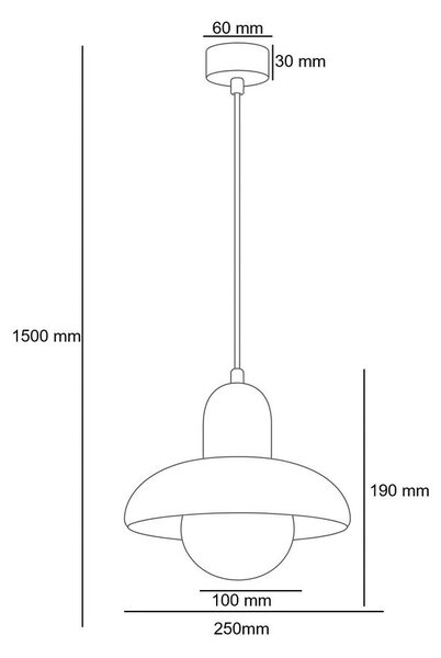 Rjava viseča svetilka z lesenim senčilom ø 25 cm Elsa – Opviq lights