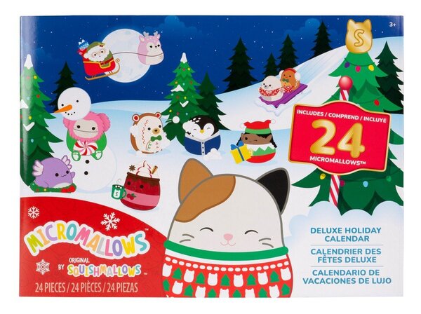 Adventni koledar Micromallows – SQUISHMALLOWS