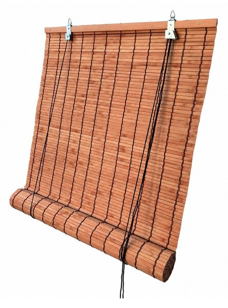 Oranžen bambusov rolo 60x160 cm Zeva – Gardinia
