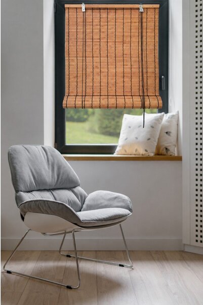 Oranžen bambusov rolo 60x160 cm Zeva – Gardinia