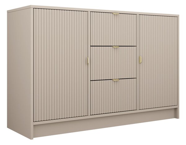 Komoda Comfivo J106, Beige, 75x118x40cm