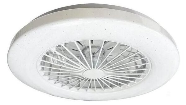 LED Stropna svetilka z ventilatorjem STAR LED/48W/230V + Daljinski upravljalnik