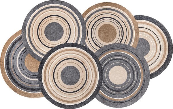 RAVNO TKANA PREPROGA Cosmic Colours 70/120 cm potiskano naravne barve